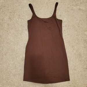 Skims Cocoa Tank Dress